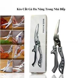 Kéo Cắt Gà Cộng Lực - Dụng Cụ Thép Không Gỉ Siêu Bền Cho Gà Vịt 3