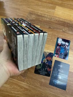 (+poster) Bộ 6q vở World trigger Worldtrigger T1-6 +poster kèm phụ kiện 5