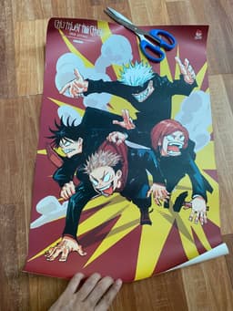 (thường+poster) Bộ Truyện tranh Chú thuật hồi chiến bản thường +poster JJK Jujutsu Kaisen có phụ kiện 2