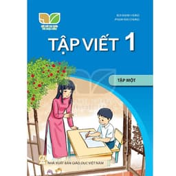 Vở toán tập viết tiếng việt lớp 1 kết nối tri thức với cuộc sống 2
