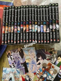 Combo vở Black Clover BlackClover kèm phụ kiện 2
