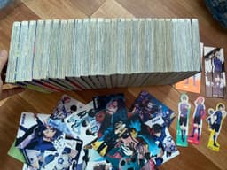 (+poster) Bộ 26q vở  Blue Lock Bluelock T1-26 full card + 5 standee+poster 8