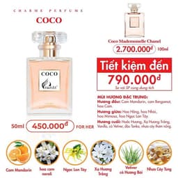 Nước Hoa Nữ Coco Trắng, Coco Hồng, Coco Đen 50ml - SANG TRỌNG VÀ QUYẾN RŨ 3