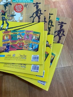 Combo 4q vở Lucky luke T6,7,8,10 3