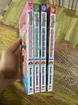 Combo vở Pokemon Cuộc phiêu lưu của Pippi RS HGSS DP .. 5