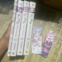 Combo vở  Re Zero Rezero phần 1+2 2