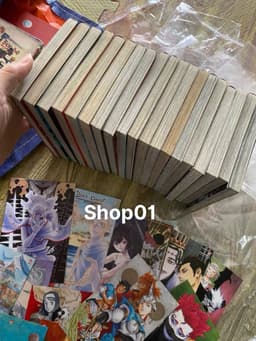 Combo vở Black Clover BlackClover kèm phụ kiện 5