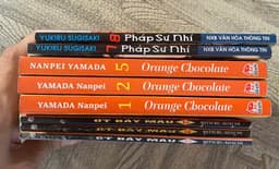 Combo 8q vở Orange Chocolate, Ớt bảy màu, pháp sư nhí 1