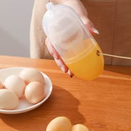 Máy Khuấy Trứng Tay, Kết Hợp Lòng Đỏ & Trắng Mà Không Vỡ Vỏ 7