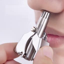 Dụng cụ tỉa lông mũi cầm tay an toàn, không đau, bằng thép không gỉ, vệ sinh hiệu quả cho người dùng 1