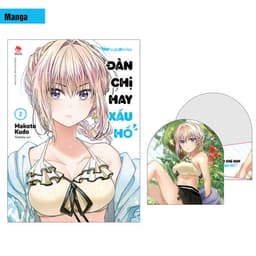 (seal+post) Bộ 2q vở Đàn Chị Hay Xấu Hổ seal tập 1,2 kèm poster 2