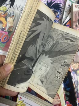 (+pos) Combo 21q vở Naruto tập 1,2,3... 8