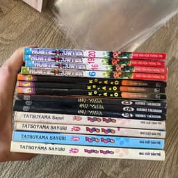 Combo 14q vở tranh cũ " hunterxhunter, kotaro, inuyasha, puku puku " 1
