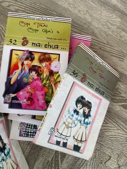 Combo Truyện tranh cũ Ô Mai Chua Con Trai Con gái (NXB Trẻ - Nakajo ) 4