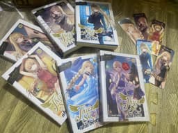 (+3pos) Bộ 6q vở Thiên sứ nhà bên 1-6 thường +  limited kèm post phụ kiện 5