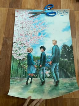 (+poster) vở Blue Flag tập 7+poster 2