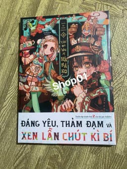 Vở tranh Artbook hanako cậu ma nhà xí - Tuyển tập tranh hanako Aidalro 1,2 3