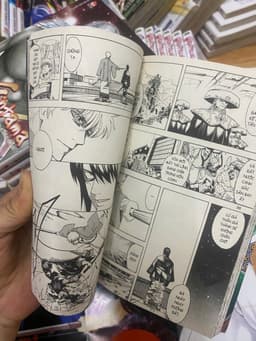 (+pk) Combo 69q Truyện tranh cũ Gintama không trùng tập kèm phụ kiện 8