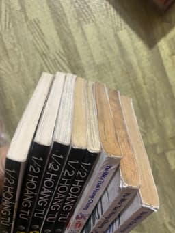 Combo 8q vở 1/2 Hoàng tử 3