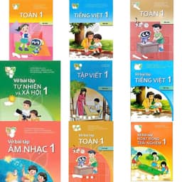 Vở toán tập viết tiếng việt lớp 1 kết nối tri thức với cuộc sống 1