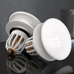 Nút nhấn bồn rửa mặt với thiết kế hiện đại và tiện lợi. 6