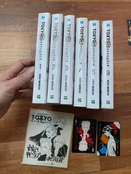 Combo vở Tokyo Revengers kèm phụ kiện 1