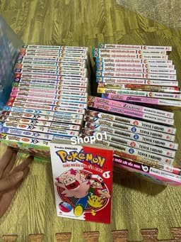 Combo vở Pokemon Cuộc phiêu lưu của Pippi RS HGSS DP .. 1