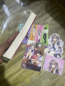 Vở novel Cô Nàng Otaku Nhà Tôi tập 1 kèm phụ kiện 4