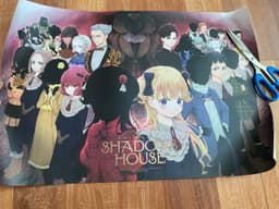 (+poster) vở Shadows House Shadowshouse 1 kèm phụ kiện+ poster 2