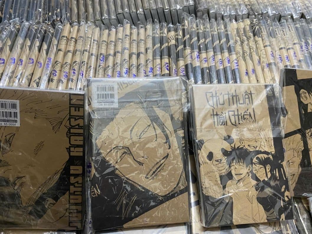 (Lẻ Limited) Lẻ vở  Chú thuật hồi chiến JJK Jujutsu Kaisen limited bản giới hạn