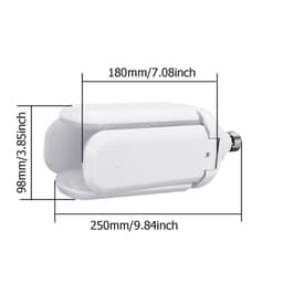 Đèn LED  4 cánh siêu sáng 28W, điều chỉnh góc chiếu linh hoạt, hoàn hảo cho mọi không gian sống. 2
