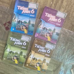 Combo vở SGK cũ toán tiếng việt mĩ thuật âm nhạc ... lớp 6 kết nối tri thức 5