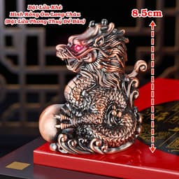 [HCM] Bật Lửa Gas Khè Hình Con Rồng Ôm Long Châu 5