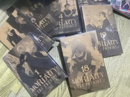 Combo Vở tr.tranh Mori Moriarty The Patriot 1,2,3,4.... 6