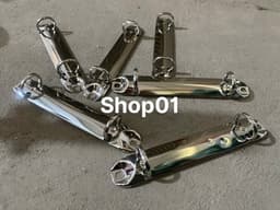 (lỗ 2cm) Combo 10c Kẹp giữ giấy 2 nhẫn chữ o lỗ 2cm - Khoá kẹp còng nhẫn- Gáy sổ còng - Kẹp giấy bảng quảng cáo, thông báo, kế hoạch ... 1