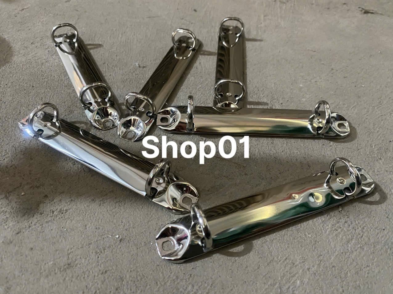 (lỗ 2cm) Combo 10c Kẹp giữ giấy 2 nhẫn chữ o lỗ 2cm - Khoá kẹp còng nhẫn- Gáy sổ còng - Kẹp giấy bảng quảng cáo, thông báo, kế hoạch ...