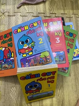 Full bộ 15q truyện tranh cũ Cánh cụt rắc rối ký T1-15 2