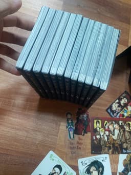 (đb) Bộ 12q vở Hắc quản gia 1-12 bản ipm bản đặc biệt kèm phụ kiện 5
