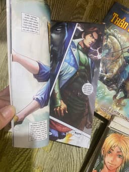 Combo 9q vở Thần chưởng long kiếm phi Thần binh Thanh gươm ma thuật Thần điêu hiệp nữ 6