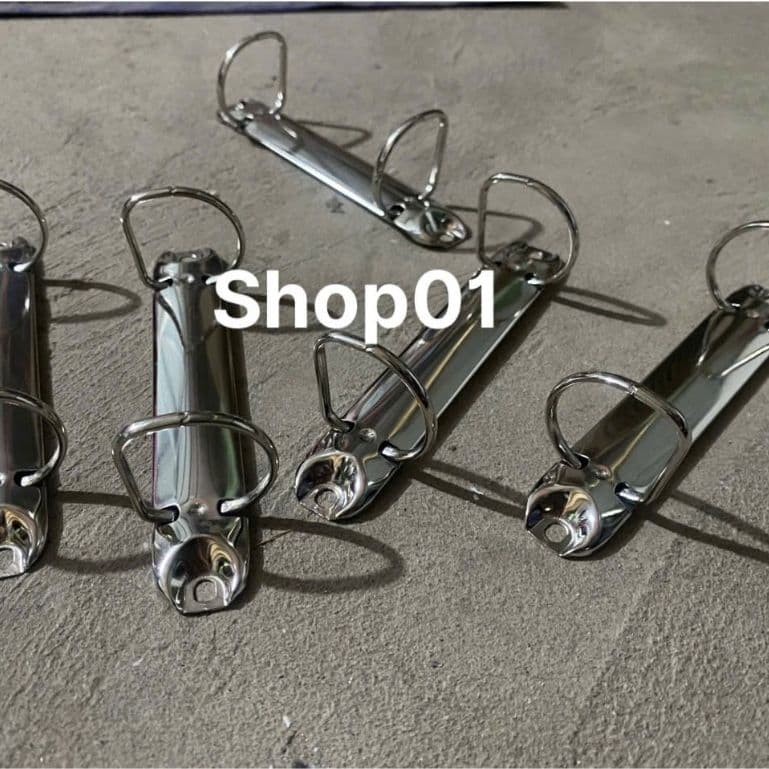 (2 lỗ chữ D 3cm) Combo 10c Kẹp còng giữ giấy 2 lỗ chữ D 3cm - Gáy sổ còng - Kẹp giấy bảng quảng cáo, thông báo bầu cử, kế hoạch ....
