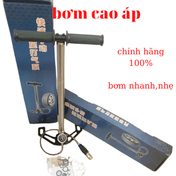 [BƠM CON HỔ] Bơm Tay 7000Psi/50Mpa Với Tinh Dầu Lọc Tạo Ẩm Airsoft Không Khí