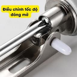 Bộ xi lanh tự động đóng cửa an toàn với hãm chống va đập, bảo vệ trẻ em hiệu quả 7