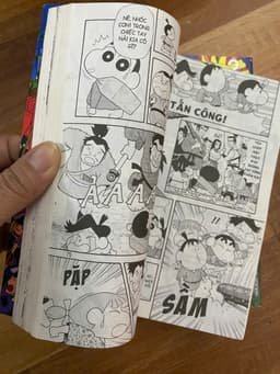 Combo 7q vở Shin Cậu Bé Bút Chì bản dài 6