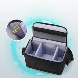 Túi đựng máy ảnh chuyên dụng với ngăn chia và khóa cài 2