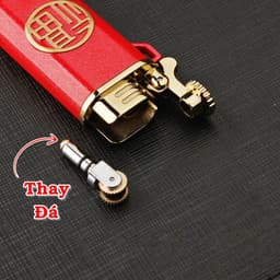 HCM Bật Lửa Khè Chief Xài Gas Đá Rảnh Tay Hình Cờ Việt Nam 3