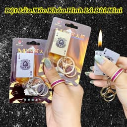 HCM Bật Lửa Gas Đa Năng Hình Lá Bài Các Kiểu (Chọn Mẫu) 6