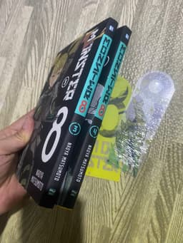 Combo 2q vở truyen.tranh Monster 8 Mon8 Tập  3,4 dark- monster8 Kaiju quái vật số 8 1