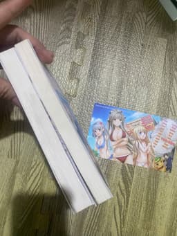 Bộ 2q vở Novel AMAGI Công Viên Rực Rỡ tập 1,2 kèm phụ kiện 5