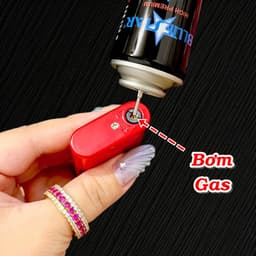 HCM Bật Lửa Khè Chief Xài Gas Búng Tay Đánh Lửa Hình Cờ Việt Nam 4