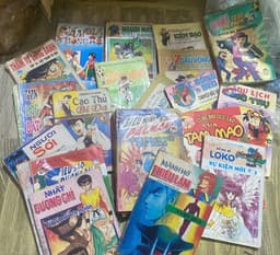 (lô lẻ 15) Combo 27q vở 199x Jindo, siêu nhân pacman, cao thủ bi da, tam mao, .... 5